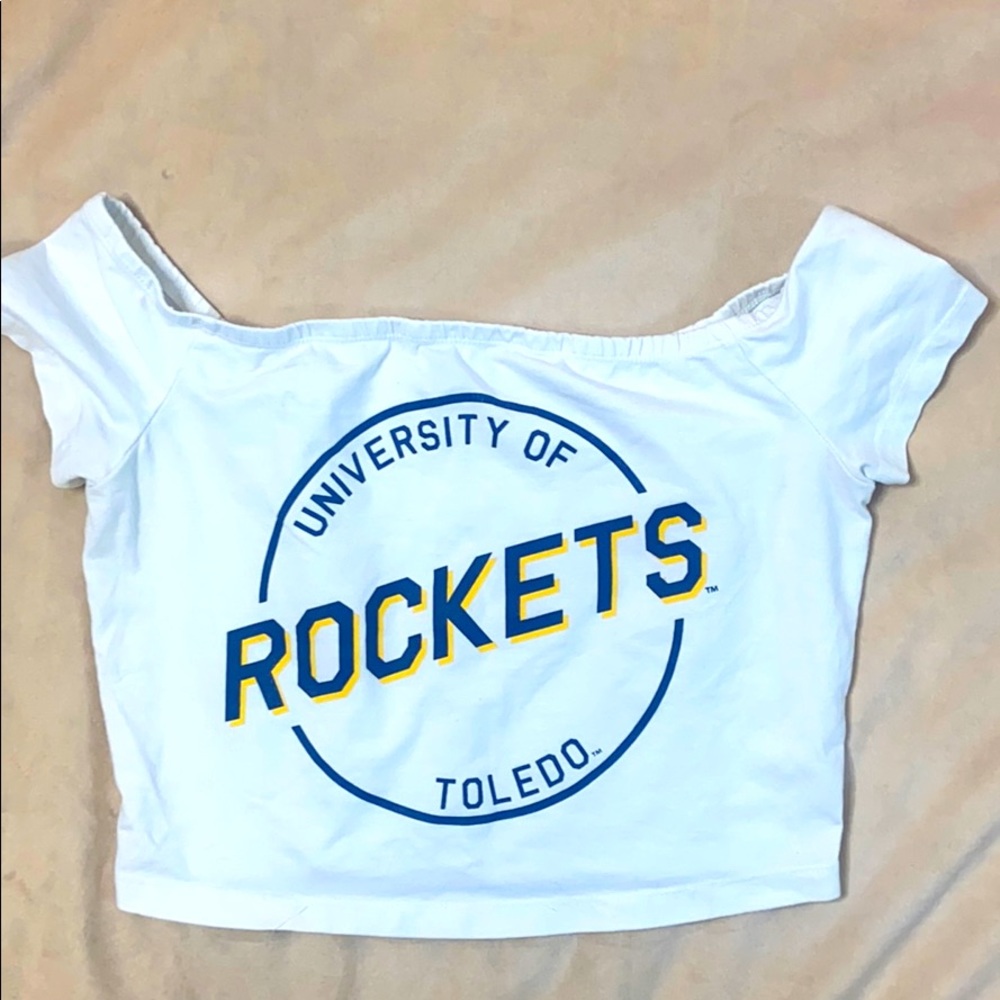 University of Toledo crop top